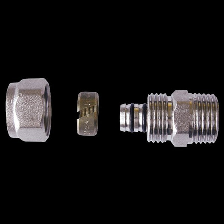 Invena złączka pex skręcana 26x3/4 GZ